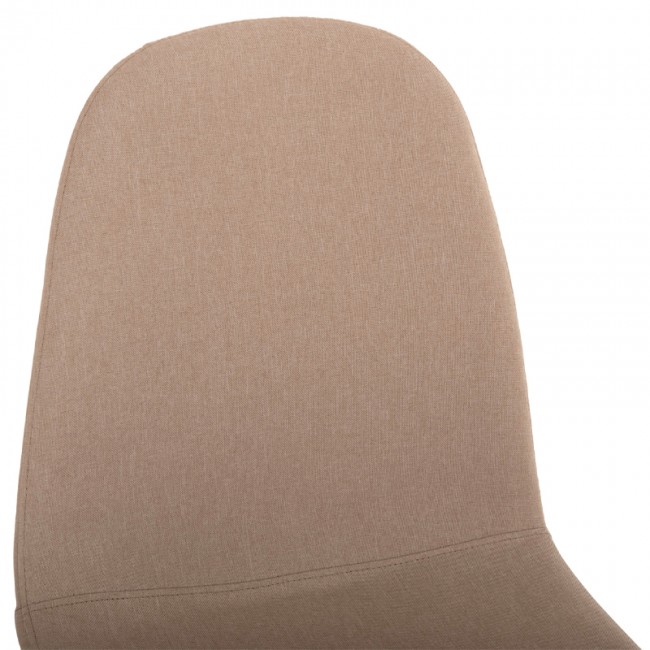 ΚΑΡΕΚΛΑ LEONARDO HM00100.07 ΥΦΑΣΜΑ ΜΠΕΖ ΚΑΙ ΚΑΦΕ ΜΕΤΑΛΛΙΚΑ ΠΟΔΙΑ 45x48x89.5Υεκ.