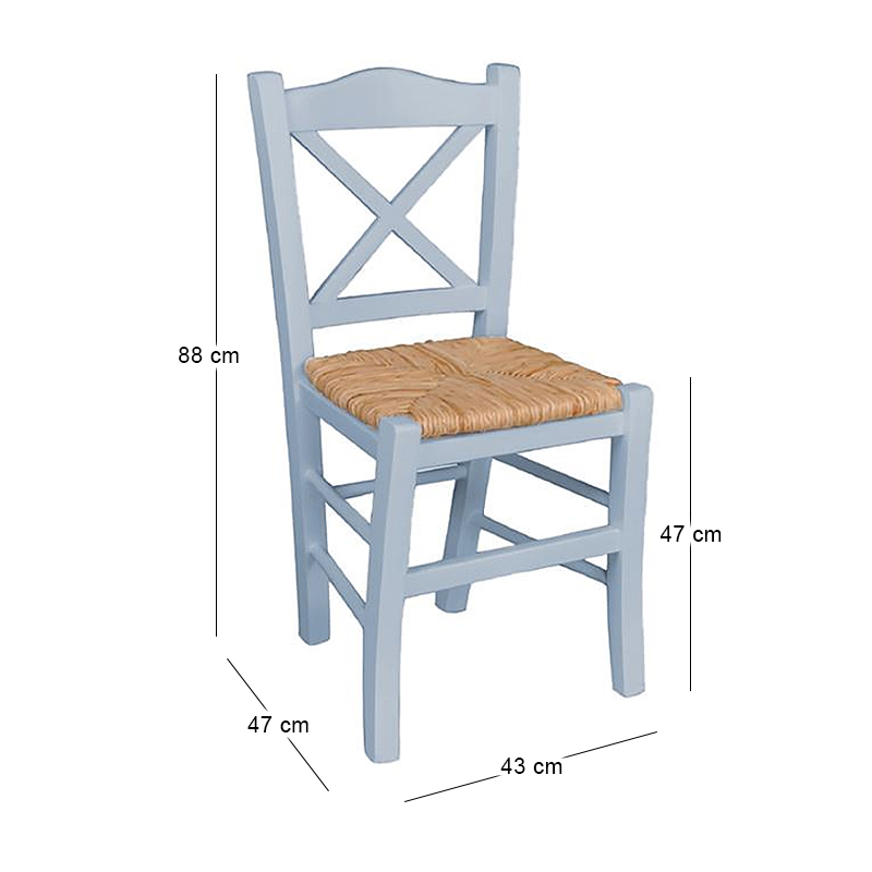 METRO Chair Impregnation Lacquer Grey