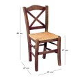 METRO Chair Impregnation Walnut