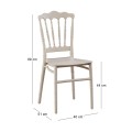 MILLS Chair PP Beige