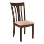 MOLTEN Chair Dark Walnut / Fabric Beige