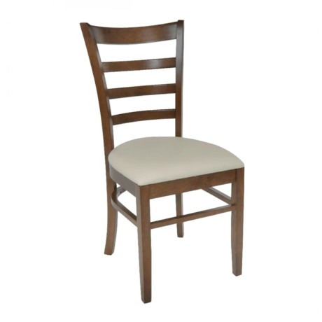NATURALE Chair Walnut/Pu Ecru
