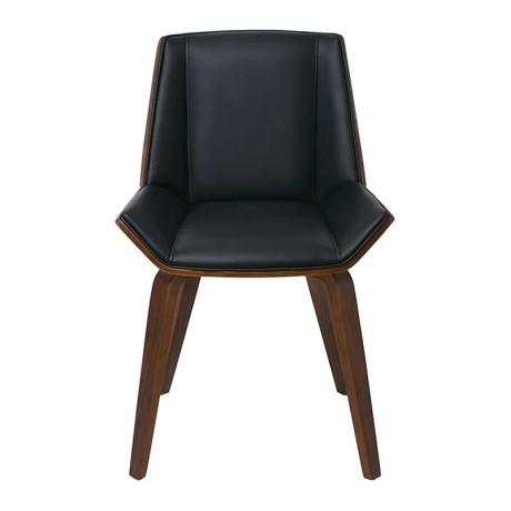 NUMAN Chair Walnut/Pu Black