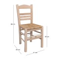 SIFNOS Chair Impregnation/Natural Color
