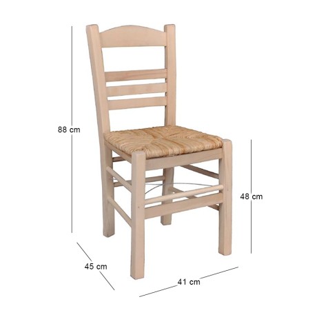 SIFNOS Chair Impregnation/Natural Color