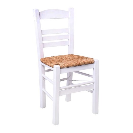 SIFNOS Chair Impregnation Lacquer White