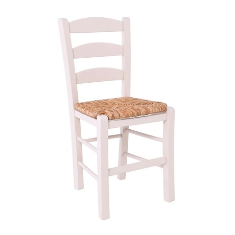 SKIROS Beech Chair Impregnation Lacquer Creamy