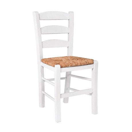SKIROS Beech Chair Impregnation Lacquer White