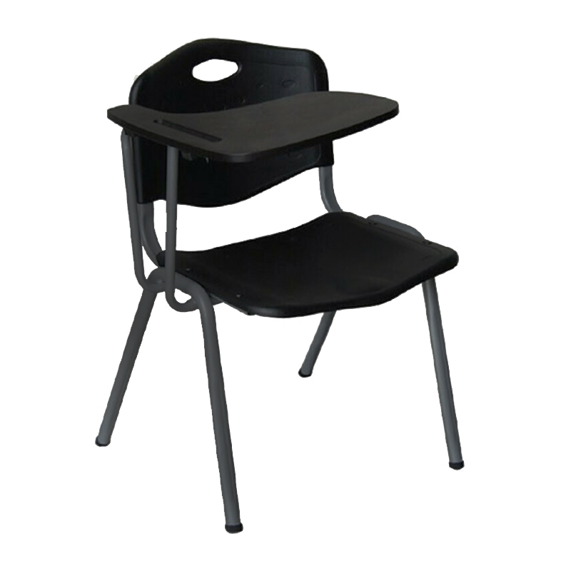 STUDY Chair Desk Steel Black / PP Μαύρo