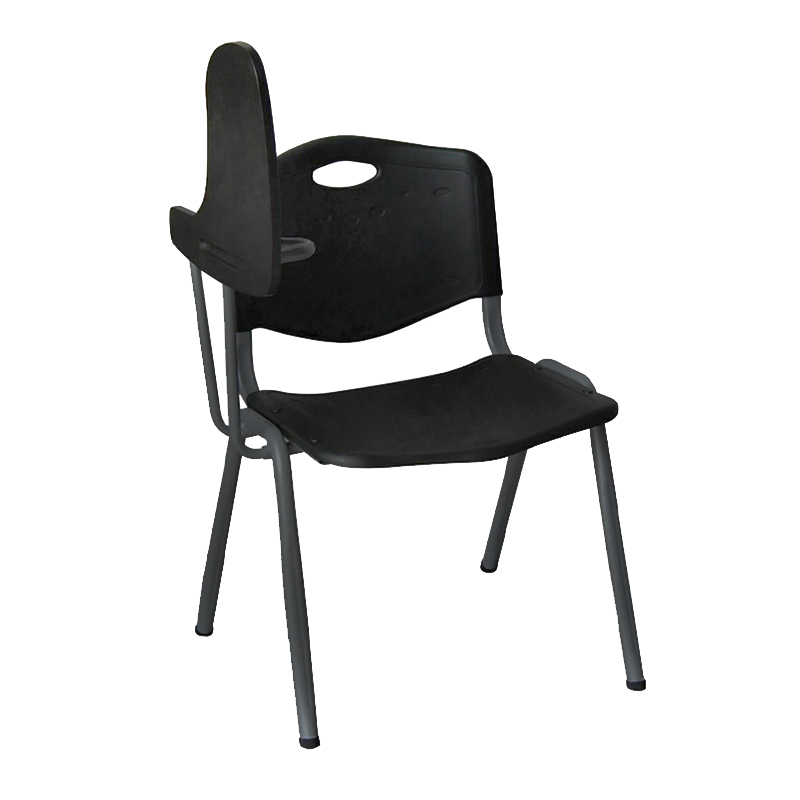 STUDY Chair Desk Steel Black / PP Μαύρo