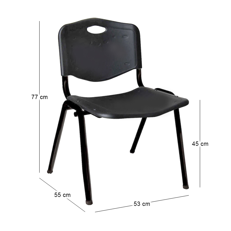 STUDY Chair Black/Black Painting