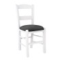 SYROS Chair Impregnation Lacquer White/Pu Black