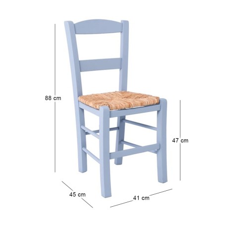 SYROS Chair Impregnation Lacquer Grey