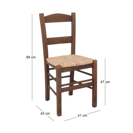 SYROS Chair Impregnation Walnut