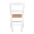 SYROS Chair Impregnation Lacquer White