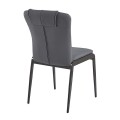 ANDRIA Chair Metal Black/Pu Anthracite