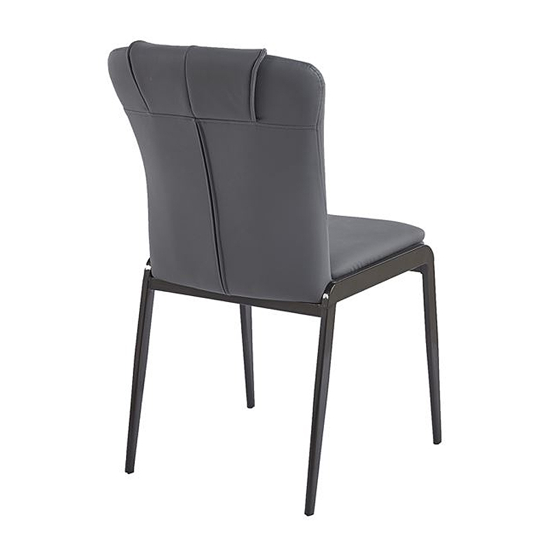 ANDRIA Chair Metal Black/Pu Anthracite