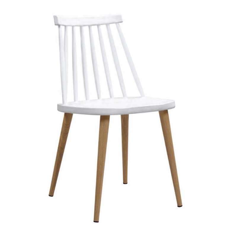 LAVIDA Chair Metal Natural, PP White