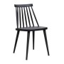 LAVIDA Chair Metal/PP Full Black