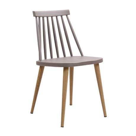 LAVIDA Chair Metal Natural, PP Sand Beige