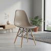 Nova Megapap PP dining chair in cappuccino color 46x51x80cm.