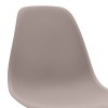 Nova Megapap PP dining chair in cappuccino color 46x51x80cm.