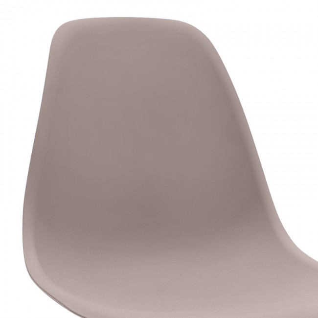 Nova Megapap PP dining chair in cappuccino color 46x51x80cm.