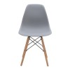 Nova Megapap PP dining chair in grey color 46x51x80cm.