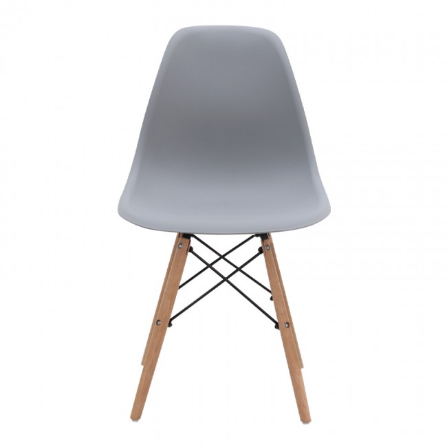 Nova Megapap PP dining chair in grey color 46x51x80cm.