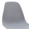 Nova Megapap PP dining chair in grey color 46x51x80cm.