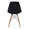 Nova Megapap PP dining chair in black color 46x51x80cm.