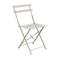 ZAPPEIOU Pantone Folding Chair Metal Beige 14-1212