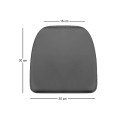 RELIX Magnetic Chair Seat, Pvc Black