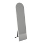 Agalu Megapap melamine floor and wall mirror in white color 40x150cm.
