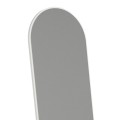 Agalu Megapap melamine floor and wall mirror in white color 40x150cm.