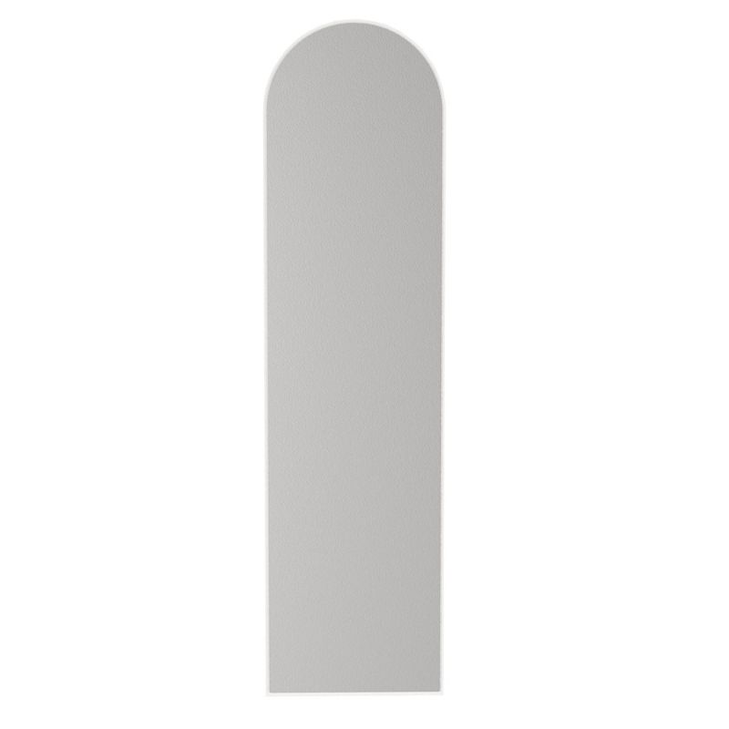 Agalu Megapap melamine floor and wall mirror in white color 40x150cm.