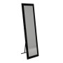 Lalu Megapap melamine floor and wall mirror in sencron black color 40x150cm.