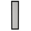 Lalu Megapap melamine floor and wall mirror in sencron black color 40x150cm.