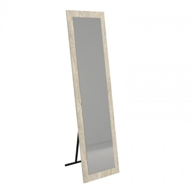 Καθρέπτης δαπέδου - τοίχου Lalu Μegapap χρώμα travertine 40x150εκ.