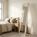 Lalu Megapap melamine floor and wall mirror in travertine color 40x150cm.