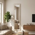 Lalu Megapap melamine floor and wall mirror in travertine color 40x150cm.