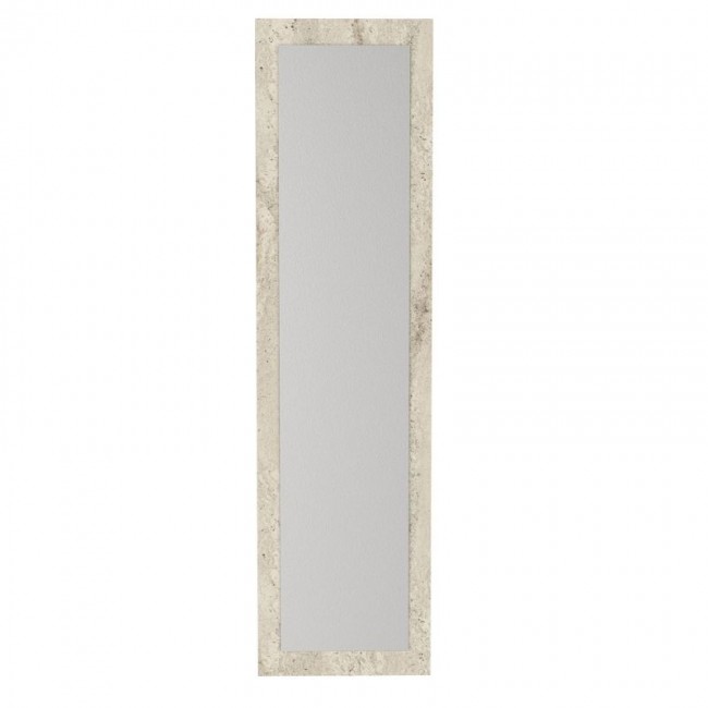Καθρέπτης δαπέδου - τοίχου Lalu Μegapap χρώμα travertine 40x150εκ.