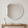 Glob Μegapap melamine mirror in white color 59x2x59cm.