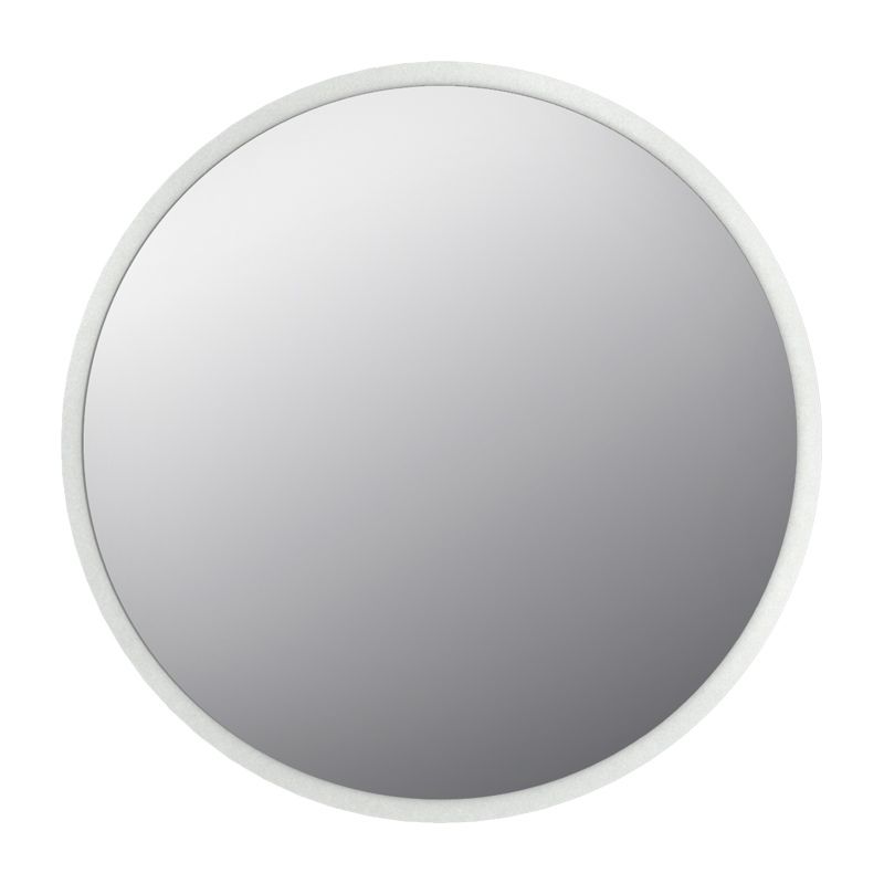 Glob Μegapap melamine mirror in white color 59x2x59cm.