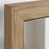 Mars Megapap melamine wall mirror in walnut Ud color 86x2.2x86cm.