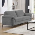 KATRINA 3-Seater K/D Sofa Grey Fabric