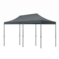 Bari Megapap folding gazebo, metal frame - waterproof fabric 420D, grey color, 3x6x3,27m.