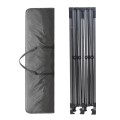 Bari Megapap folding gazebo, metal frame - waterproof fabric 420D, grey color, 3x6x3,27m.