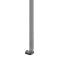 Bari Megapap folding gazebo, metal frame - waterproof fabric 420D, grey color, 3x6x3,27m.