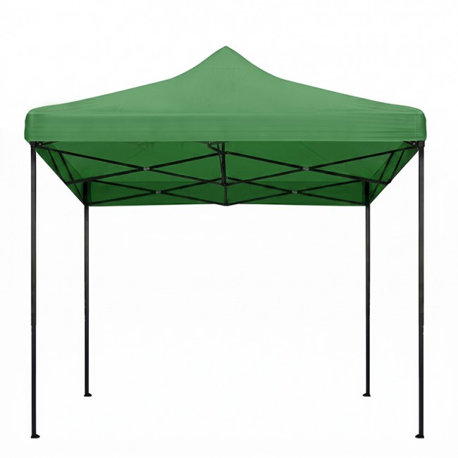 Κιόσκι - Gazebo Bari Megapap πτυσσόμενο μεταλλικός σκελετός - αδιάβροχο ύφασμα χρώμα πράσινο 3x3x3,10m.